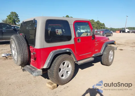 2000 Jeep Wrangler Sport from USA, damaged, VIN 1J4FA49S8YP764016